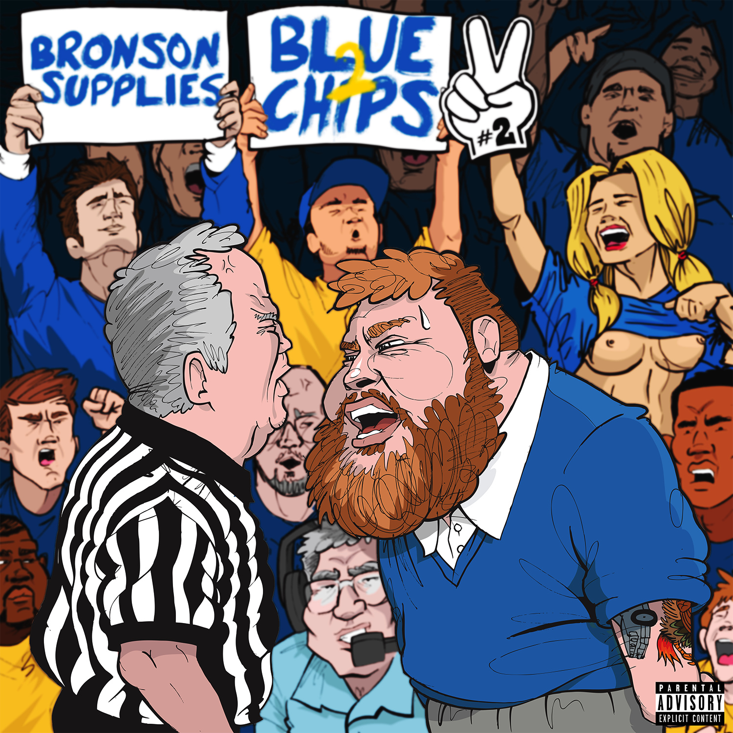 Action Bronson & Party Supplies ~ Blue Chips 2 Mixtape